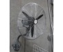 20" Metal Wall Oscillation Fan 220V 3 Speed Air Flow Circulate Wall Mount Fan 